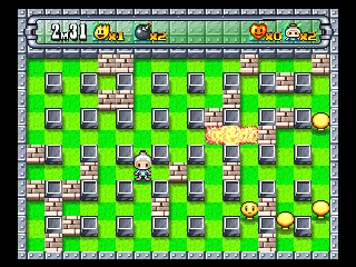 Bomberman 64 (Japan) (Arcade Edition) In game screenshot